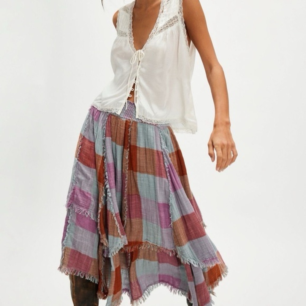 Free People Averie Maxi Skirt size Large